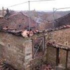 Estado en que quedó la casa tras el incendio