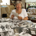 Joana Biarnés en su residencia en Viladecavalls