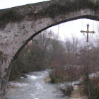 Río Sella, en el principado de Asturias, donde el inicio de desvede no ha sido muy productivo.