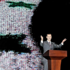 Bachar Al Asad lanzó una nueva propuesta política en su discurso.