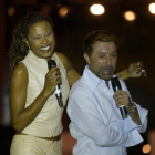 José Manuel Parada durante la presentación de un desfile de moda en León.