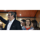 Villarrubia se emocionó en su comparecencia.