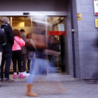 Oficina del Inem en Madrid.