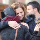 Isabel López recibió muestras de apoyo de los presentes. LDM
