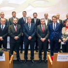Asistentes a la jornada 'Gobernanza y políticas en las regiones europeas de los sectores minero y metalúrgico’, organizada por la Fundación Icamcyl (Centro Internacional de Materiales Avanzados y Materias Primas de Castilla y León)