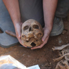 Una exhumación de fusilados en Ponferrada. L. DE LA MATA