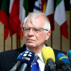 El alto representante de la Unión Europea (UE) para Asuntos Exteriores, Josep Borrell. FEHIM DEMIR