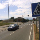 La carretera comarcal 631, en uno de sus tramos afectados por los límites de velocidad.