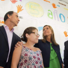 Ana Mato, ayer, en su visita a Burgos.