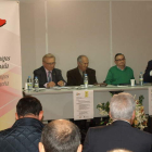 Imagen de la conferencia Refeljos de la Historia, ayer en Valencia de Don Juan.
