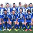 Formación del equipo de la Ponferradina que milita en la 2.ª División Provincial Juvenil.