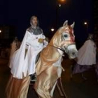 Los templarios de Guido de Garda llegaron a caballo, entre la expectación de muchos ponferradinos