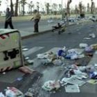 La basura y las ratas se acumulan en las calles de Málaga por la huelga del servicio de limpieza