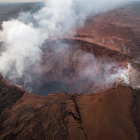 Vista aérea del volcan Kilauea, en una imagen de archivo.