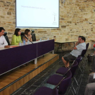 La asamblea de Bierzo Enoturismo se celebró en la sede de la DO Bierzo, en Cacabelos. ANA F. BARREDO