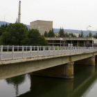 Vista exterior de la central nuclear de Santa María de Garoña en la provincia de Burgos.
