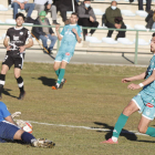 Javi Amor volvió a resultar decisivo en el triunfo del equipo maragato ante el charro. MARCIANO PÉREZ