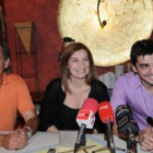 Fernando Jover, Assumpta Serna y David Villaraco.