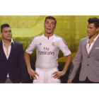 Martín Bossi no se cortó un pelo al imitar a un Ronaldo egoísta y egocéntrico.