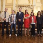 A la presentación asistieron representantes de todos los grupos del Ayuntamiento de Valladolid.