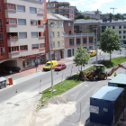 La obra de la avenida América también sigue en marcha. ANA F. BARREDO