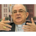 El presidente de la Conferencia Nacional de Obispos de Brasil, el cardenal Raymundo Damasceno Assis, obispo de Aparecida.