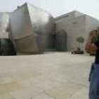 Tchiloemba sí optó por participar en la visita al Guggenheim