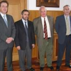 Ricardo Pérez, José Miguel Palazuelo, José Moreno y Simón Rodríguez