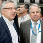 El ministro Blanco acudió a Santander a la inauguración de los Juegos Náuticos Atlánticos.