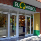 Un supermercado del grupo El Árbol, en la capital leonesa