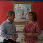 Luis García Perrino, junto a Evelia Fernández.