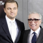 Martin Scorsese y Leonardo DiCaprio, en el 2010.