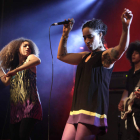 La banda británica The Dustaphonics, que actúa hoy en León.