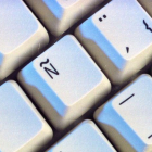 Una eñe en un teclado de ordenador.