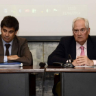 Jesús Gómez Sanz y Guillermo García presentaron el programa de apoyo a la empresa rural.