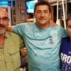 Los tres primeros clasificados en la modalidad de lance. DL