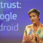 La comisaria de competencia, Margrethe Vestager.