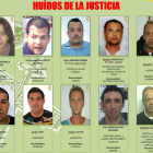 La lista de los delincuentes más buscados a nivel internacional.