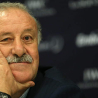 Vicente del Bosque se siente halagado por el detalle de la Ponferradina de dar el nombre del seleccionador español al campo de fútbol ubicado en Compostilla.