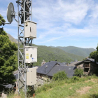 Peñalba mantiene sus problemas de comunicación, incluso con señal de televisión analógica. L. DE LA MATA