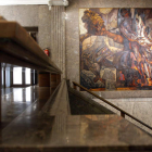 Mural en el Ayuntamiento de San Marcelo