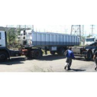 Las colas fueron constantes a lo largo del día y no se pudo entregar el carbón en su destino.