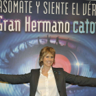 Mercedes Milá, ayer, en la presentación de ‘Gran Hermano’.