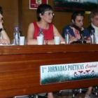 Un momento de la primera sesión de las jornadas poéticas.
