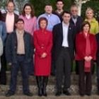 Los candidatos del PP para el Ayuntamiento de Valencia de Don Juan se presentaron ayer oficialmente