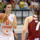 La jugadora de origen astorgano Ángela Salvadores