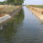 El sector III del Canal del Páramo Bajo, objeto de recientes obras de mejora.