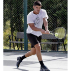 Jorge Blanco, un leonés en el Open Mutua Madrid. MONTERO