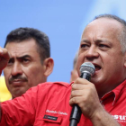 Diosdado Cabello en un mitin. RAYNER PEÑA