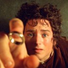 El actor Elijah Wood, como Frodo, en la película El señor de los anillos.